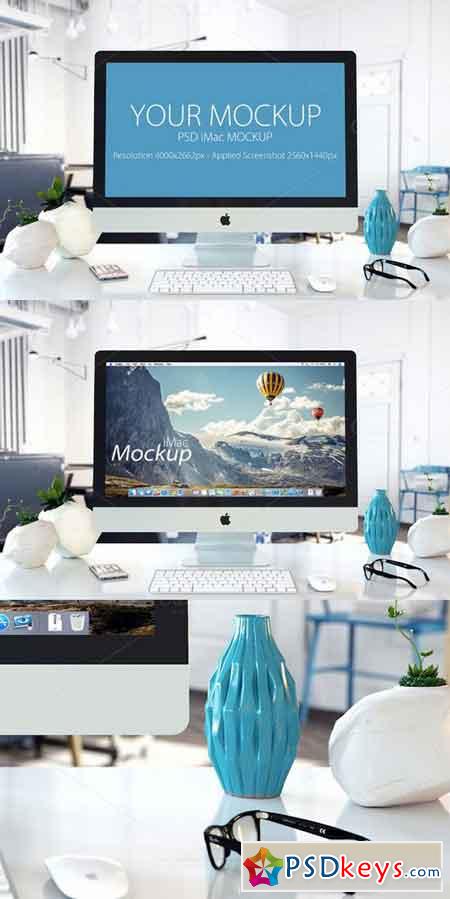 Download 1 psd front mockup iMac 686414 » Free Download Photoshop Vector Stock image Via Torrent ...