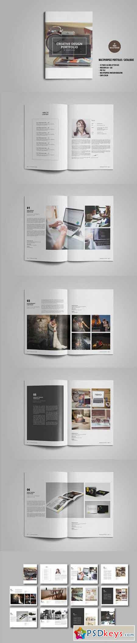 Multipurpose Portfolio Catalogue 714093