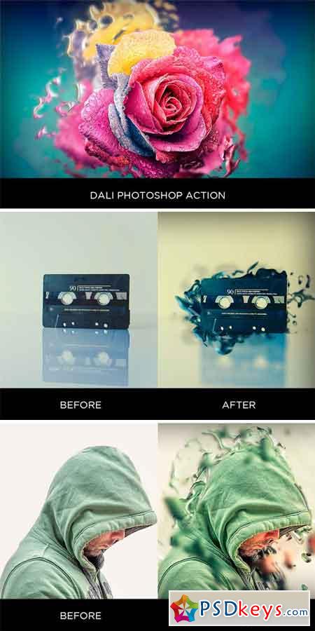 Dali Photoshop Action 683202