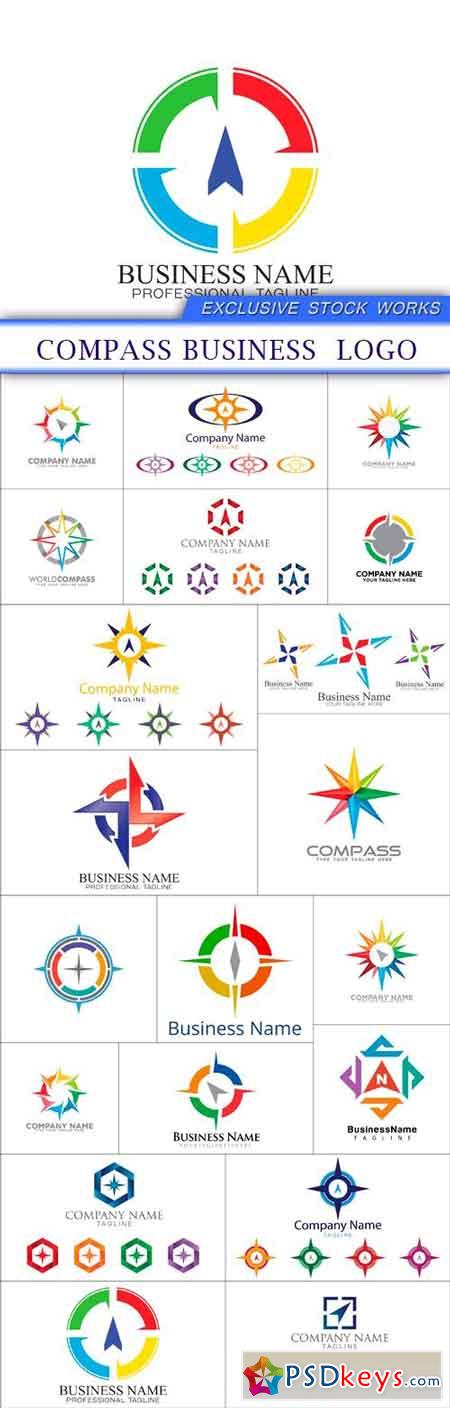 Compass Business Logo 20X EPS