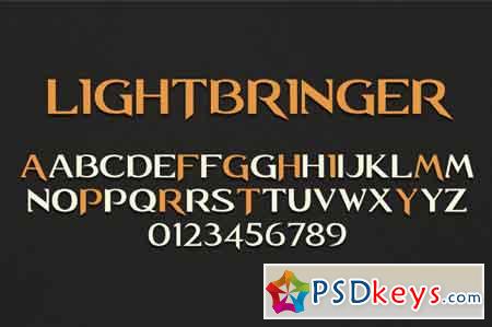 Lightbringer font 632159