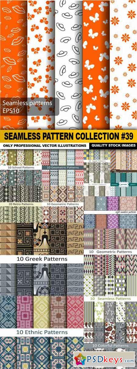 Seamless Pattern Collection #39 - 15 Vector