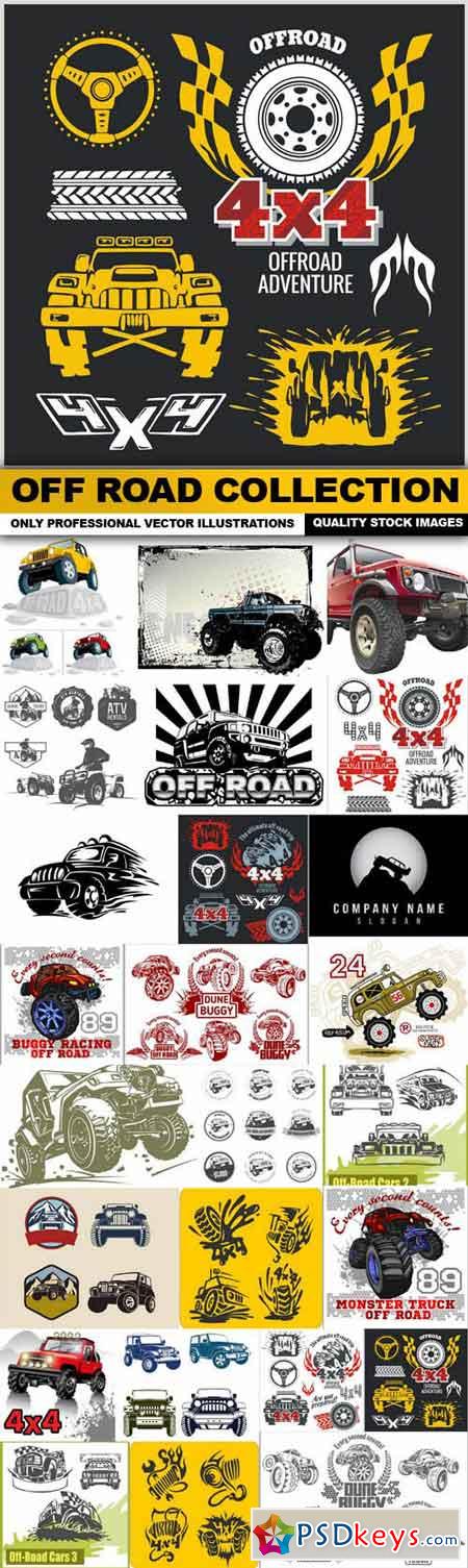 Off Road Collection - 25 Vector