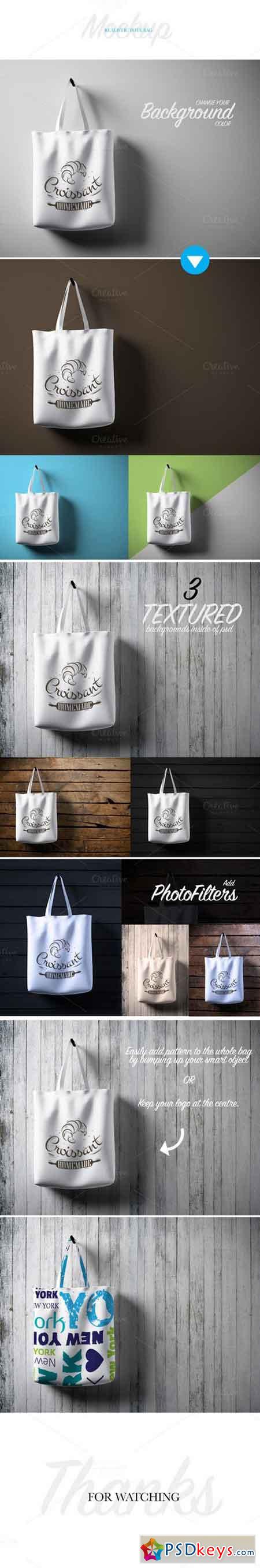 Download Realistic Tote Bag Mockup 727839 » Free Download Photoshop ...
