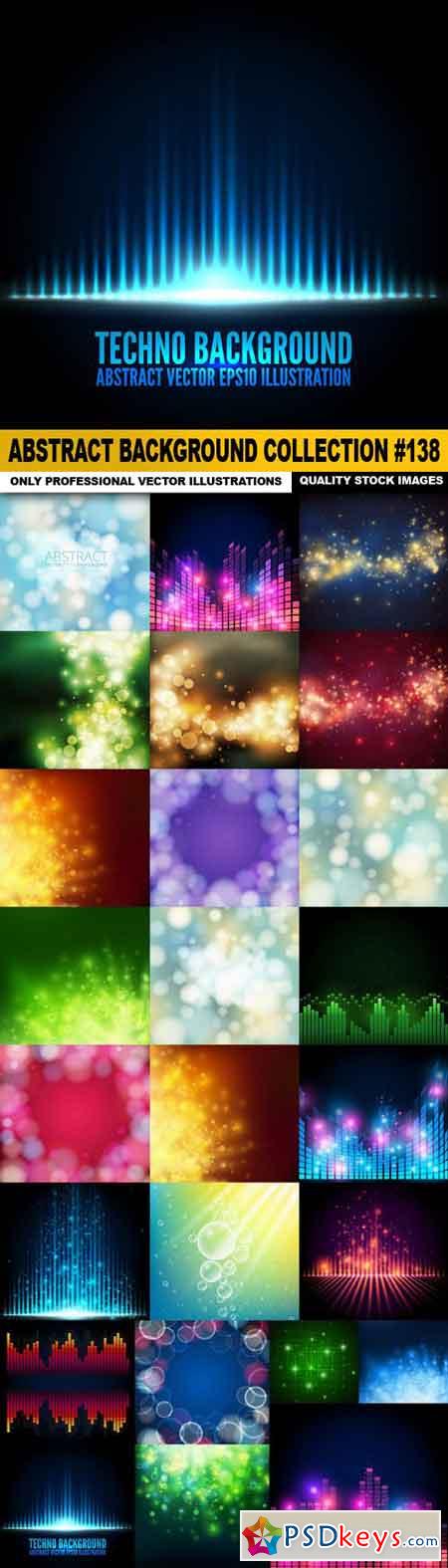 Abstract Background Collection #138 - 25 Vector