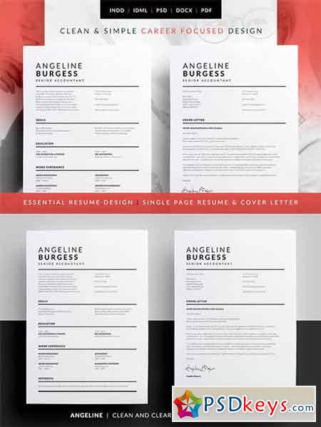 Essential Resume - Angeline 584577