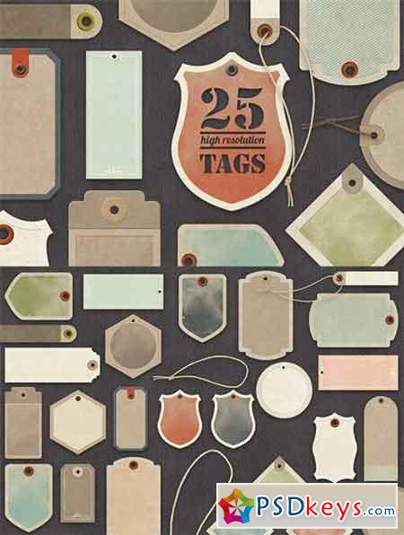 Paper Tags Collection 19932