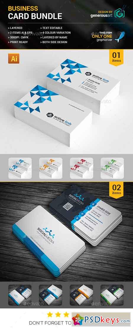 Business Card Bundle 2 in 1 16440164