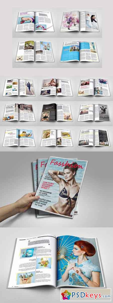 Fashion Magazine Template 349591