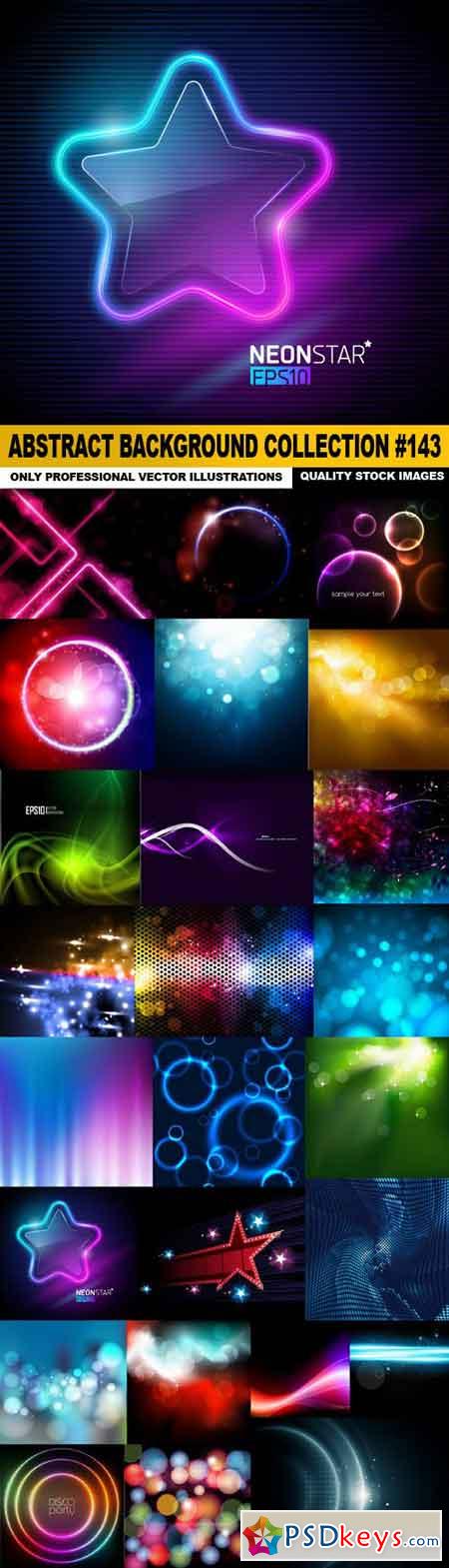 Abstract Background Collection #143 - 25 Vector