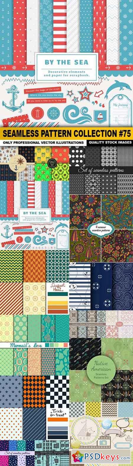 Seamless Pattern Collection #75 - 15 Vector