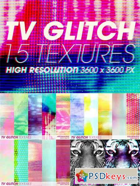 TV Glitch Textures 44963