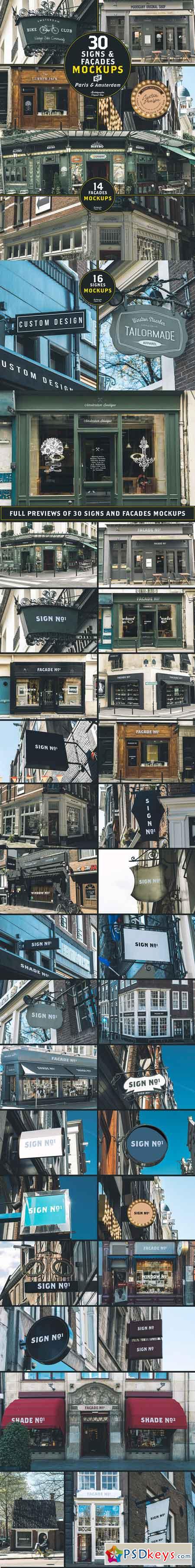 30 Signs & Facades - Paris Amsterdam 736172