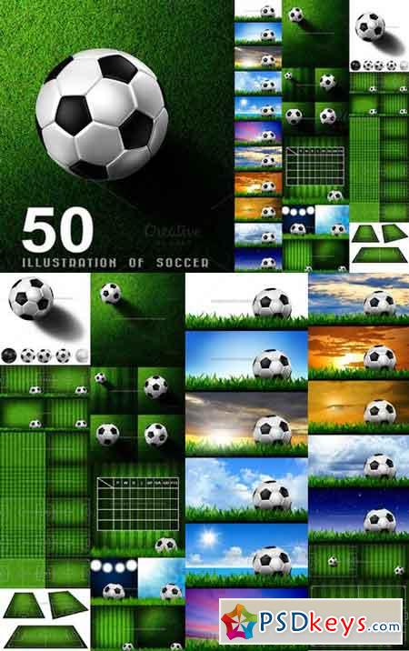 50 Illustration of soccer 737702
