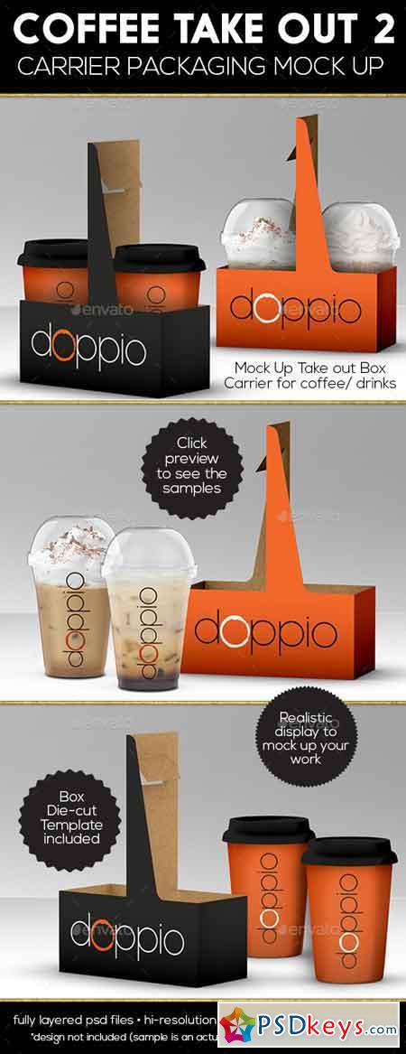 Packaging Mock Up Coffee Take out Carrier 2 16507955