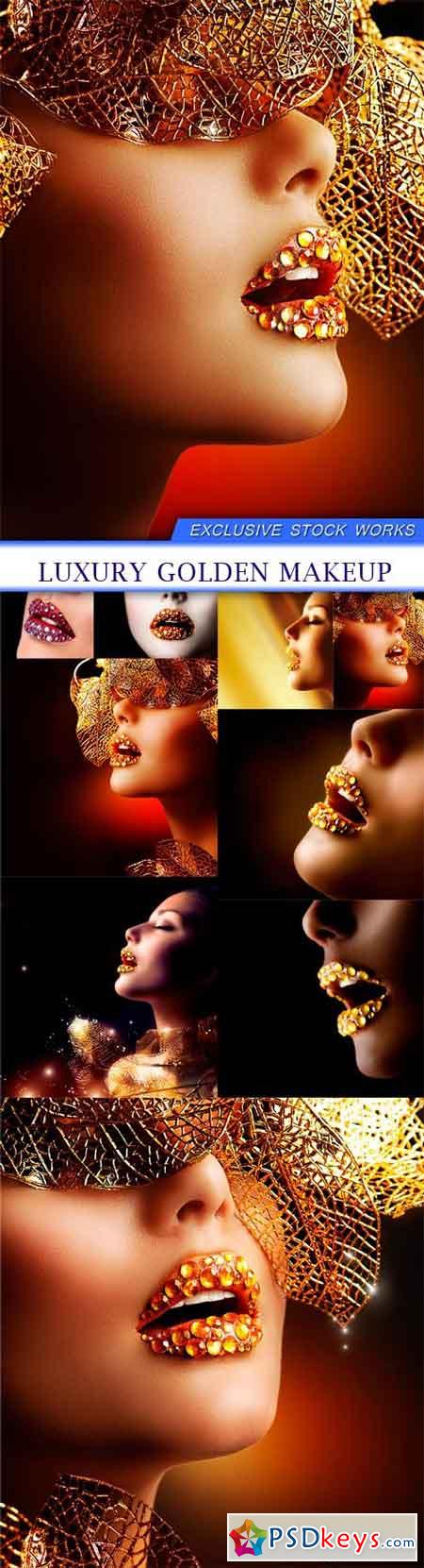 Luxury Golden Makeup 9X JPEG