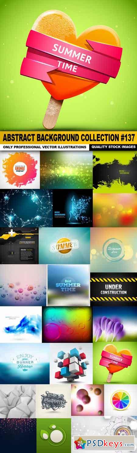 Abstract Background Collection #137 - 25 Vector