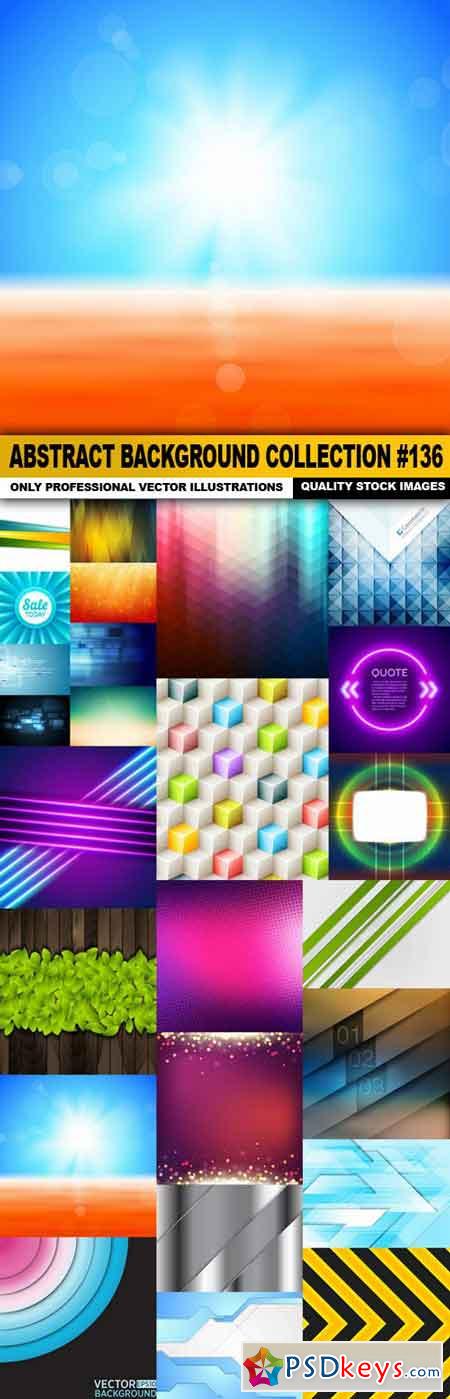 Abstract Background Collection #136 - 25 Vector