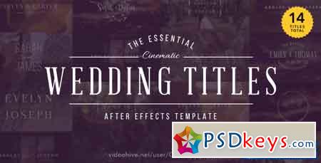 Wedding Titles 15927020 - After Effects Projects