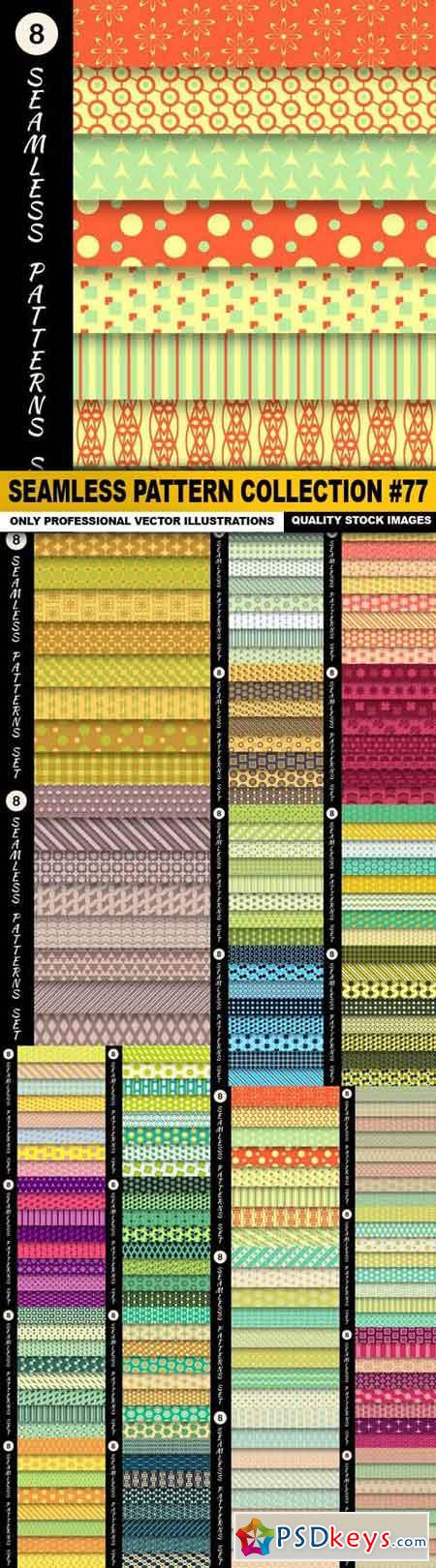 Seamless Pattern Collection #77 - 25 Vector