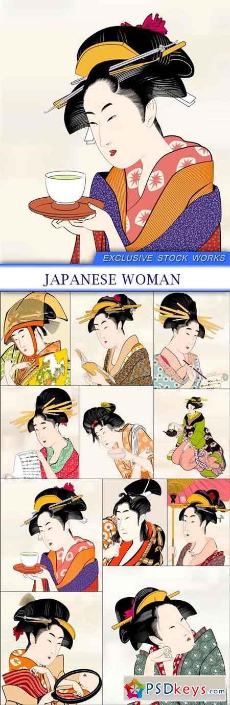 JAPANESE WOMAN 11X EPS