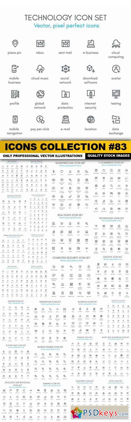 Icons Collection #83 - 26 Vector