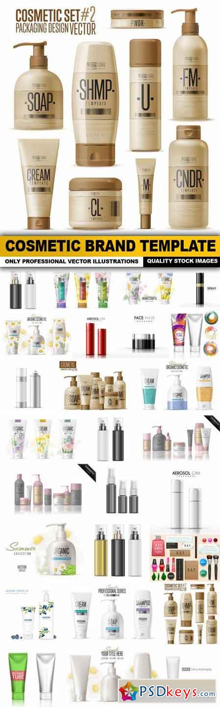 Cosmetic Brand Template - 26 Vector