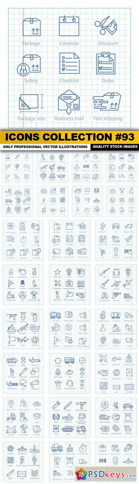 Icons Collection #93 - 26 Vector
