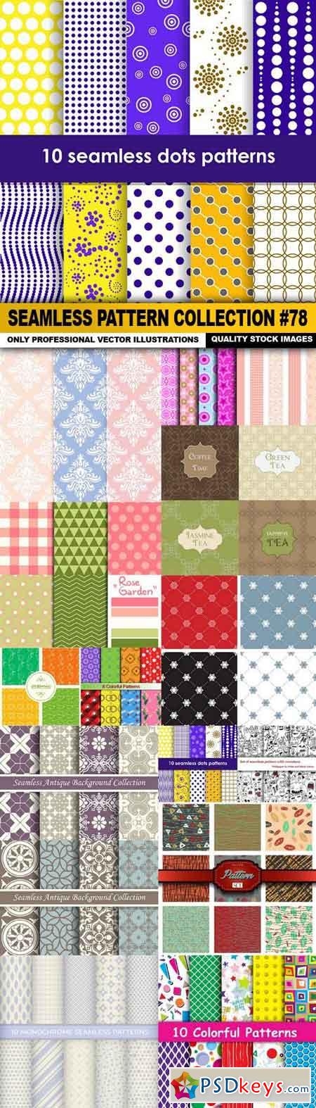Seamless Pattern Collection #78 - 15 Vector
