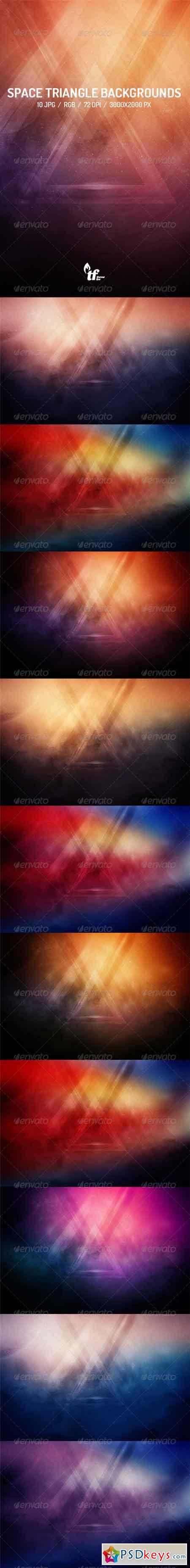 Space Triangle Backgrounds 7740567