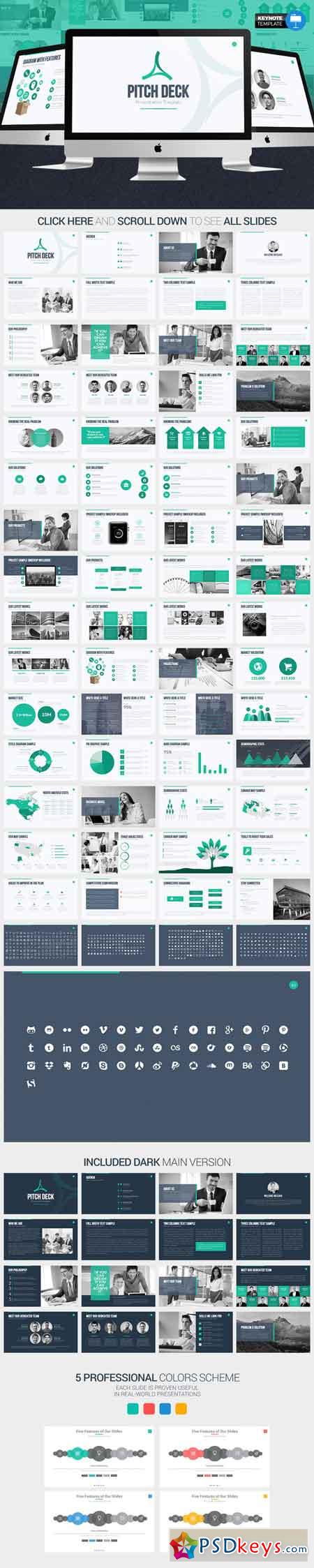 Pitch Deck - Keynote Template 389394