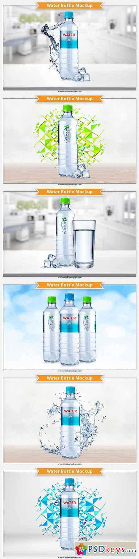 Water Bottle Mockup 649320