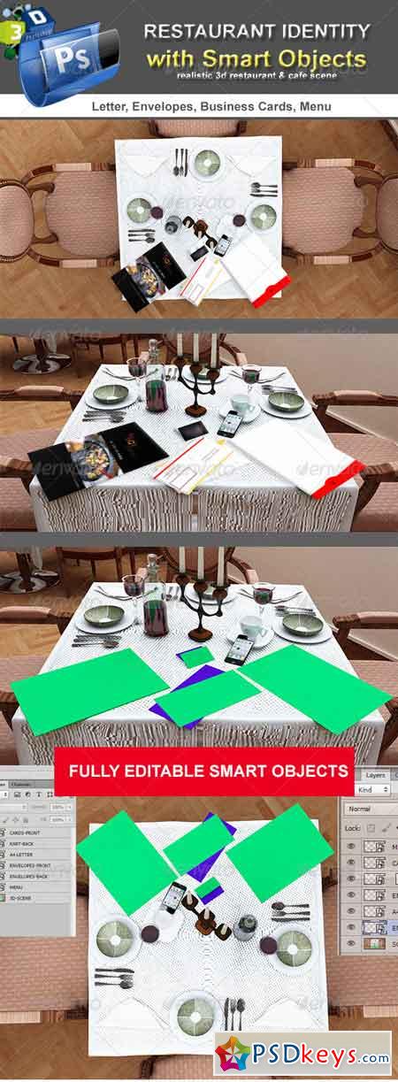 Table Scenes Restorant Identity 4422026