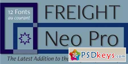 Freight Neo Pro Font Family