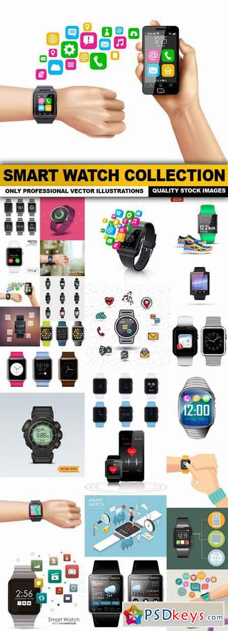 Smart Watch Collection - 25 Vector
