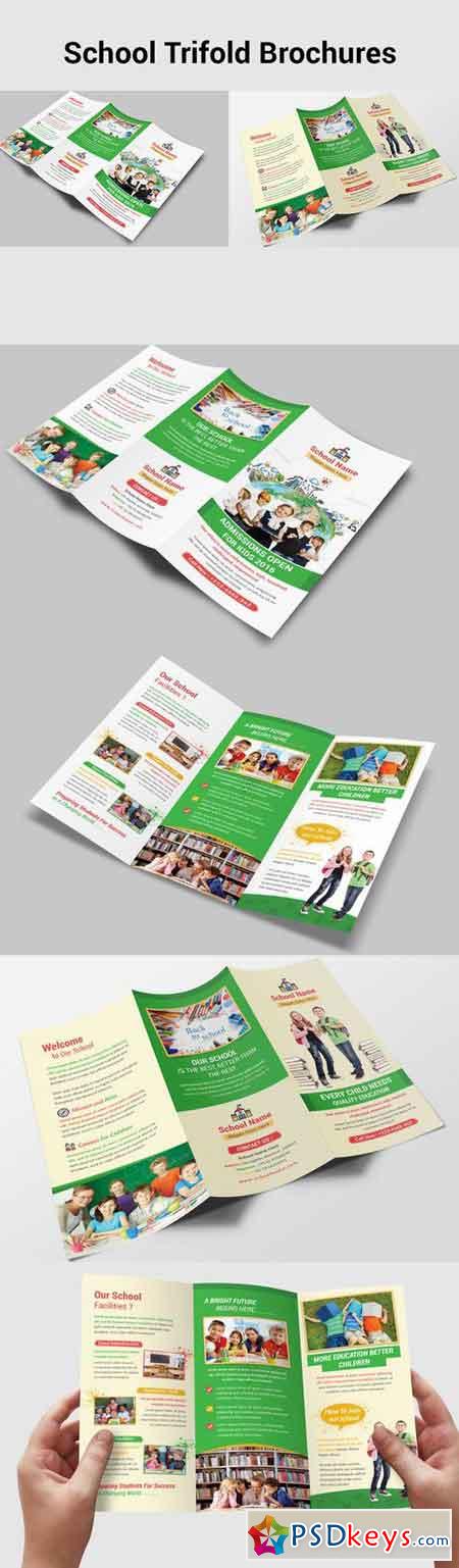 School Trifold Brochures 650899