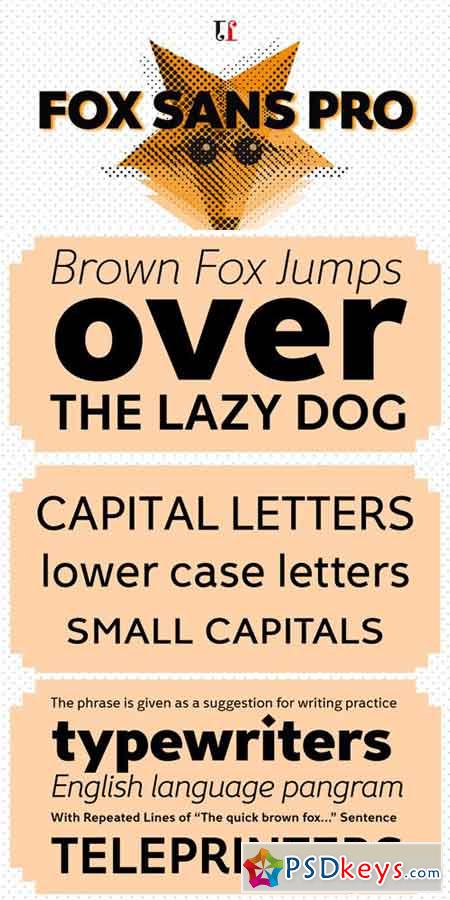 Fox Sans Pro Font Family $300