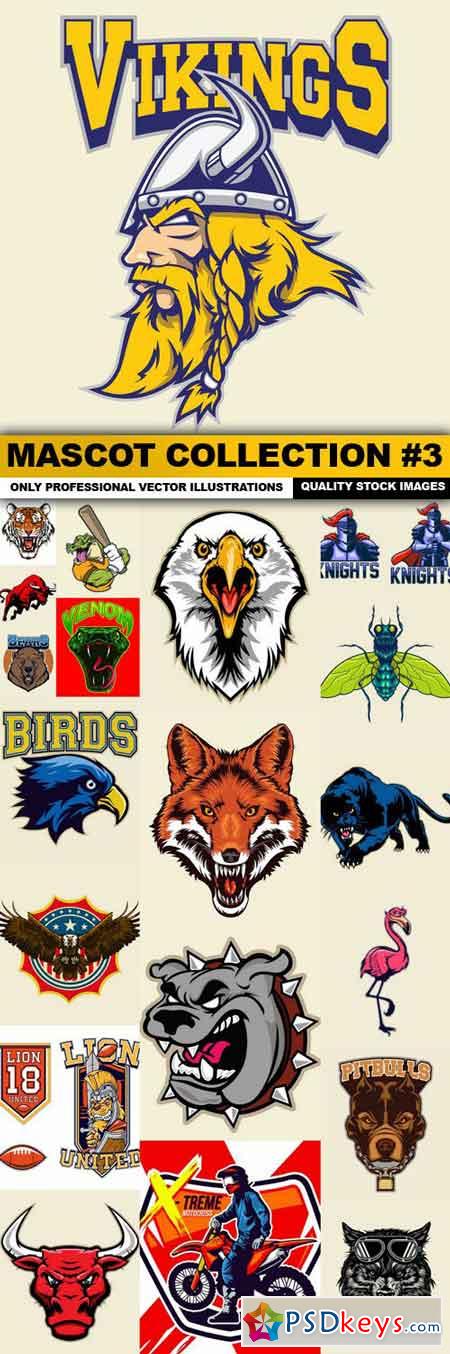 Mascot Collection #3 - 20 Vector