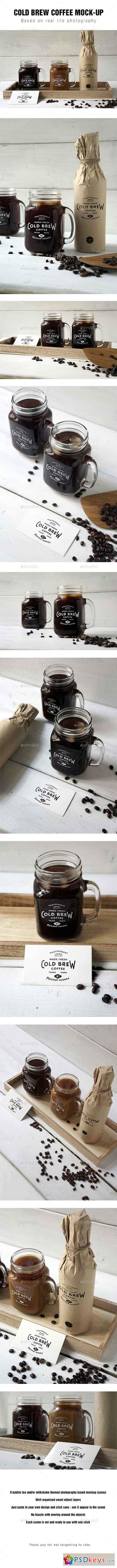 Cold Brew Coffee Mockup 16929470