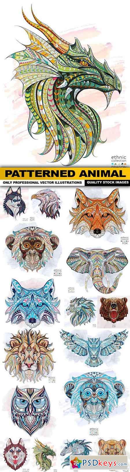Patterned Animal - 16 Vector