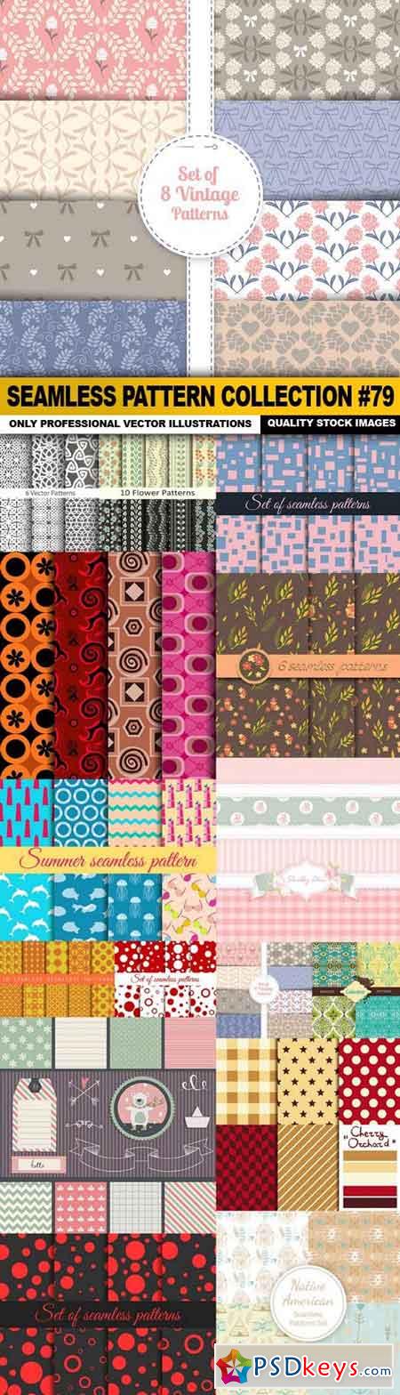 Seamless Pattern Collection #79 - 15 Vector
