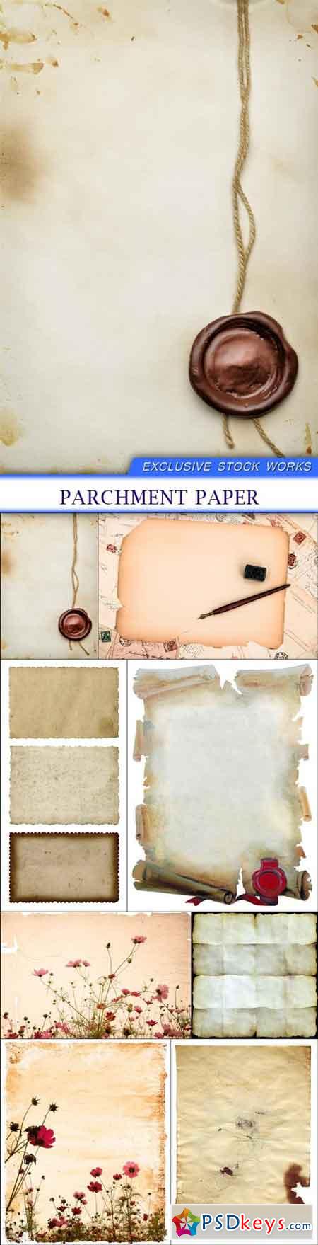 Parchment paper 8X JPEG