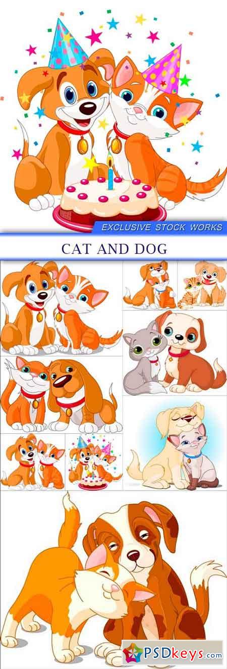 Cat and Dog 9X EPS