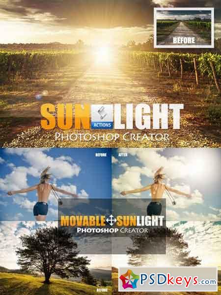 Add Sunlight Photoshop Creator 698193