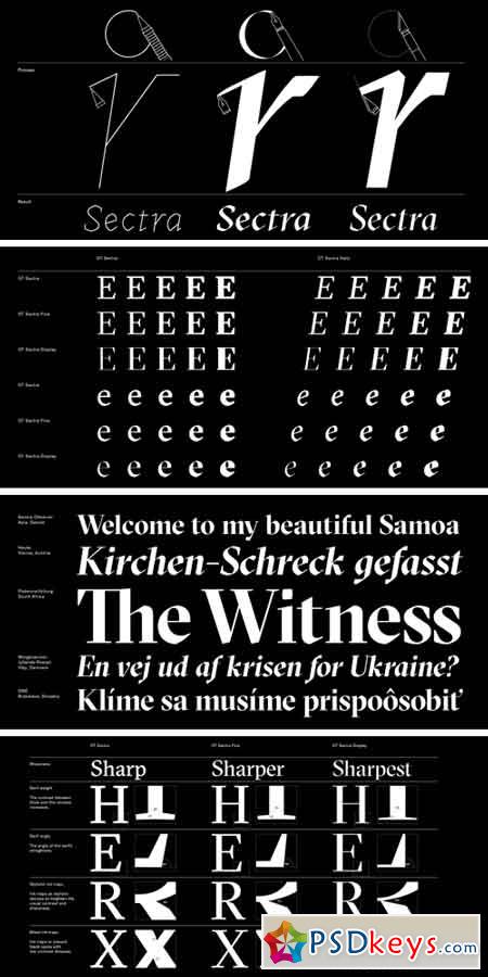 GT Sectra Font Family