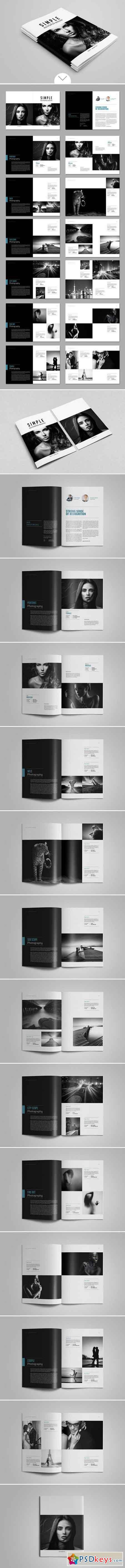 Simple Magazine Template 788838