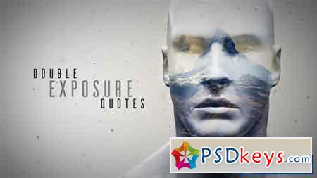Double Exposure Quotes - After Effects Projects