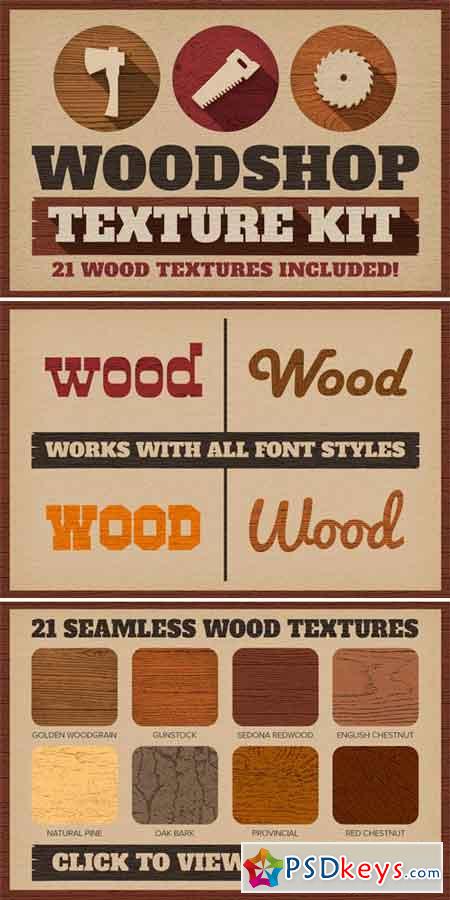 Woodshop Texture Kit 197615