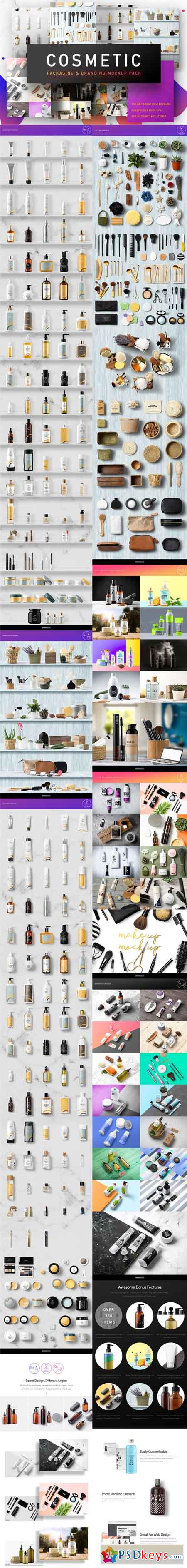 Download Cosmetic Packaging Branding MockUp 701256 » Free Download ...