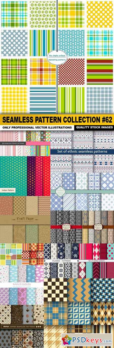 Seamless Pattern Collection #62 - 15 Vector